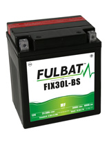 Akumulator motocyklowy Fulbat FIX30L-BS AGM kwasowy, bezobsługowy [kwas w zestawie]
