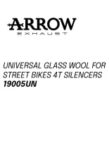 Arrow uniwersalna wełna szklana do tłumików miejskich 4T