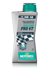 Olej silnikowy Motorex Racing Pro 4T SAE 0W/40 1L