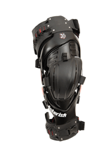 Orteza na kolano (para) Asterisk Ultra Cell 4.0 czarno-czerwona