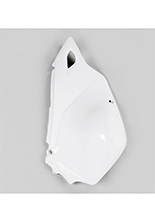 Osłona boczna tylna prawa UFO do Suzuki DRZ 400E (00-) biała