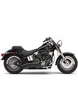 Pełny układ wydechowy Cobra Speedster Short Swept do wybranych modeli Harley Davidson krótki, czarny