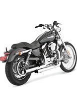 Pełny układ wydechowy Vance & Hines Straightshots chrom do Harley Davidson XL (04-13)