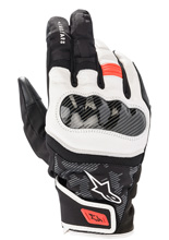 Rękawice motocyklowe Alpinestars SMX Z Drystar® biało-czarne