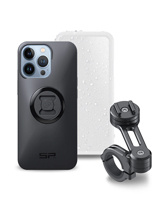 Zestaw: etui na telefon IPHONE 13 Pro + pokrowiec + uchwyt na kierownicę Moto Bundle SP Connect
