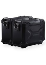 Zestaw: kufry boczne + stelaże EVO TRAX ADV SW-MOTECH 37/37 do motocykla KTM 950 Adventure (03-06), 990 Adventure (06-11) [pojemność 2 x 37 L]
