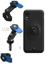 Zestaw na motocykl: etui na telefon iPhone XR + mocowanie Quad Lock 