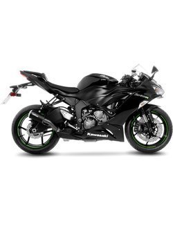 Tłumik motocyklowy LeoVince LV-10 Black Edition [Slip-On, Stainless Steel] do Kawasaki ZX-6R Ninja [09-16] / [19-20]