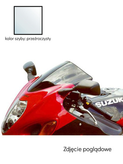 Szyba motocyklowa MRA Oryginalny kształt "O" Suzuki GSX-R 1300 Hayabusa (99-07) przeźroczysta
