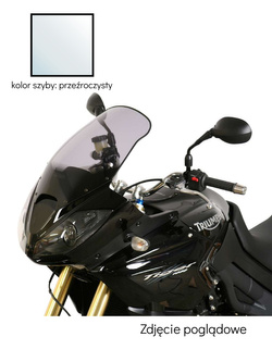 Szyba motocyklowa MRA Spoiler "SP" Triumph Tiger 1050/Se/Sport (06-15) przeźroczysta