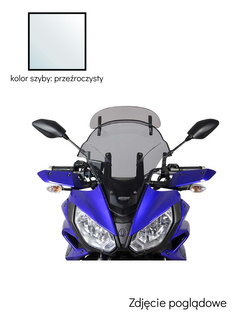 Szyba motocyklowa MRA VarioTouring "VTM" Yamaha MT-07 TRACER (TRACER 700) [16-19] przeźroczysta